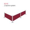 Cafe Barrier System - Kit 3