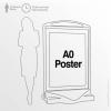 Mobile Forecourt Sign A0 Poster Size