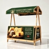 sampling counter stand cheese