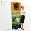 Outdoor Banner Stand Option A