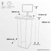 Flat Pack Computer Counter Dimensions