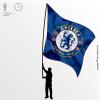 chelsea football suporters flag