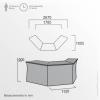 Portable Bar Counter Dimensions