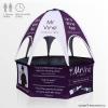 Portable Wine Bar Vending Sampling Kiosk Tent