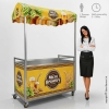 vending drinks promotional counter