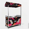 Wheeled Sales Drinks Counter