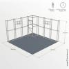 4m x 4m Trade Show Stand Dimensions