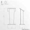 Portable Lectern Dimensions