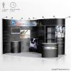 4m x 2m Flexible Pop Up Display Stand