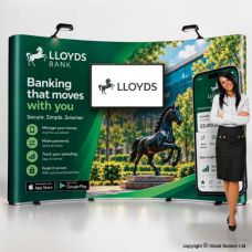 TV Exhibition Pop Up Stand